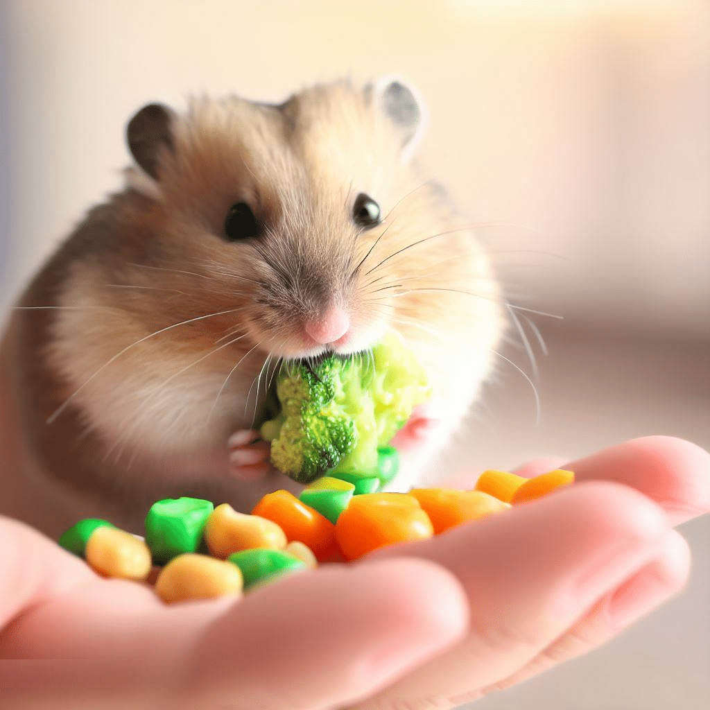 Puis-je donner à mon hamster des légumes surgelés ?