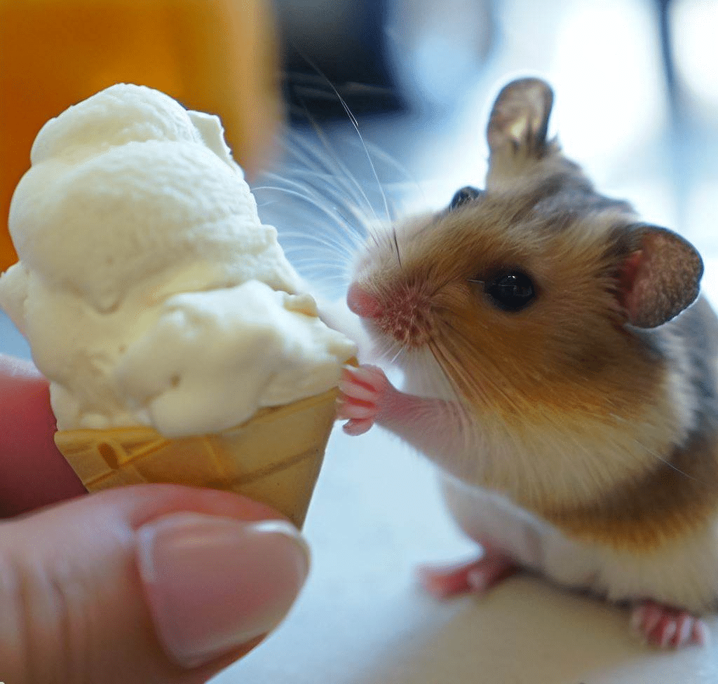 Puis-je donner de la glace à mon Hamster ?