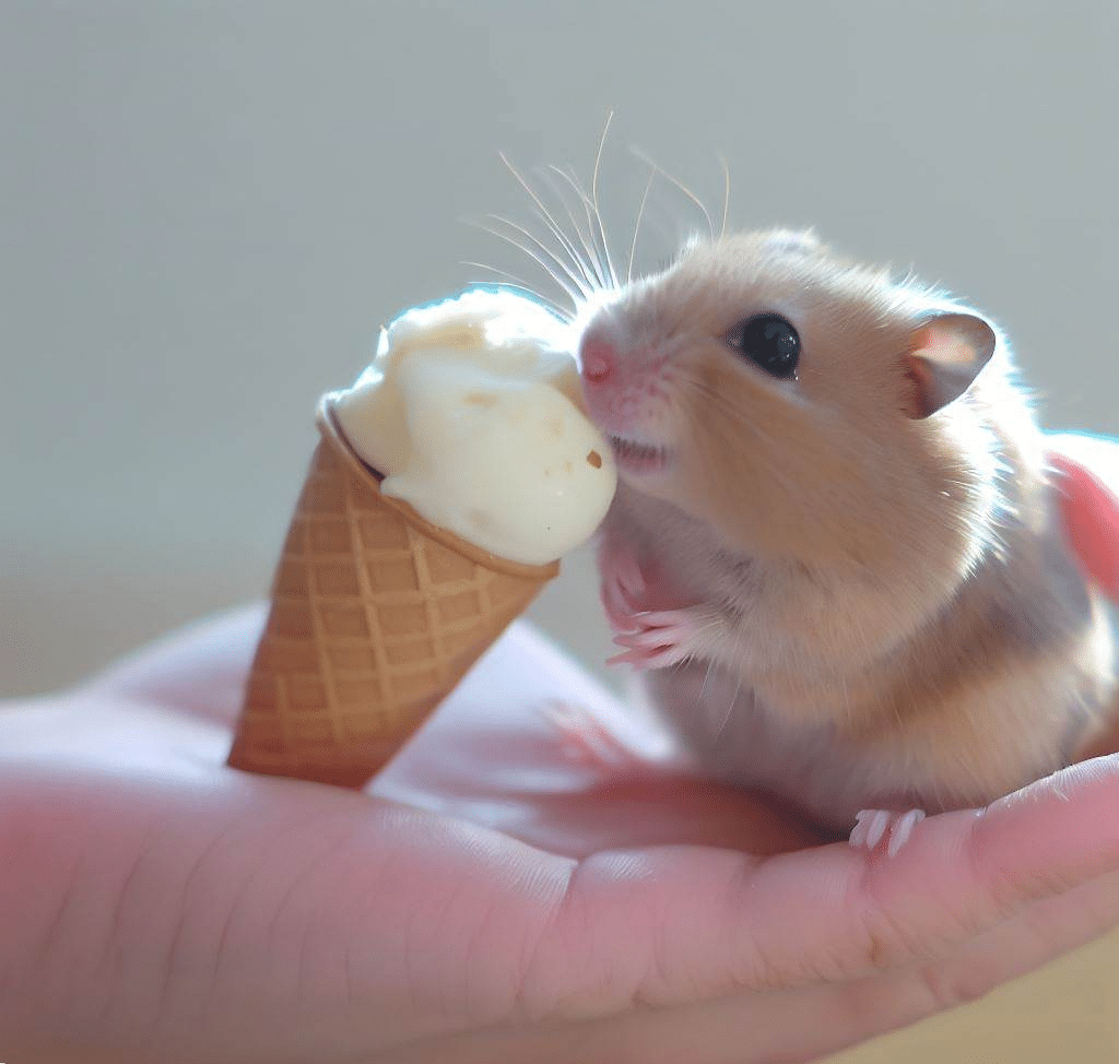 Puis-je donner de la glace à mon Hamster ?