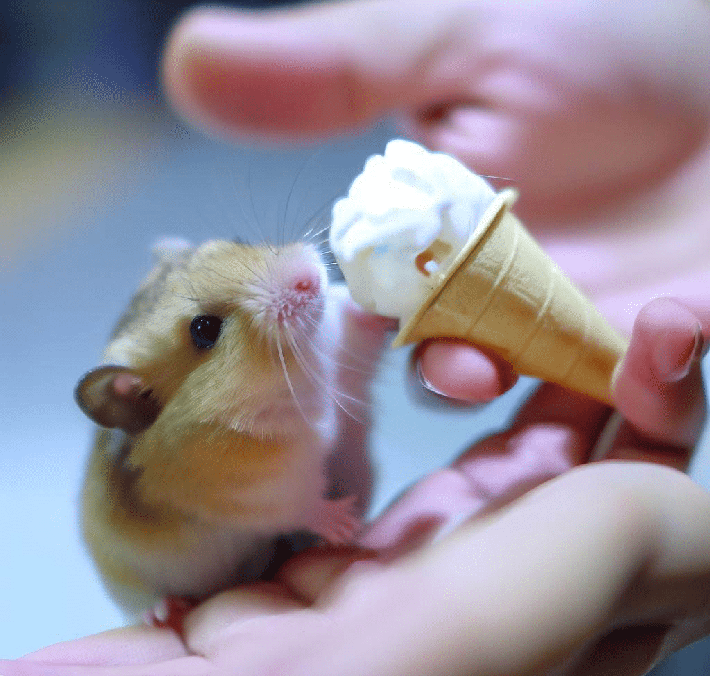 Puis-je donner de la glace à mon Hamster ?