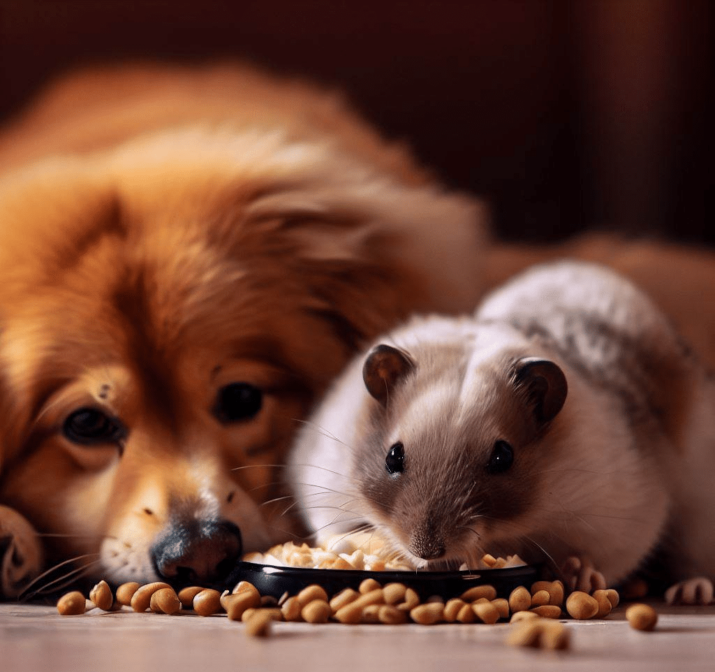 Puis-je nourrir mon Hamster avec des aliments pour chiens?