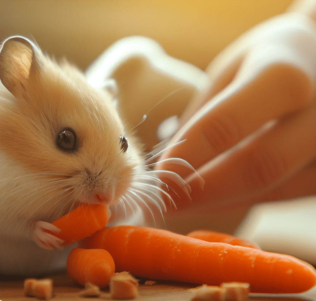 Puis-je nourrir mon Hamster avec des carottes ?