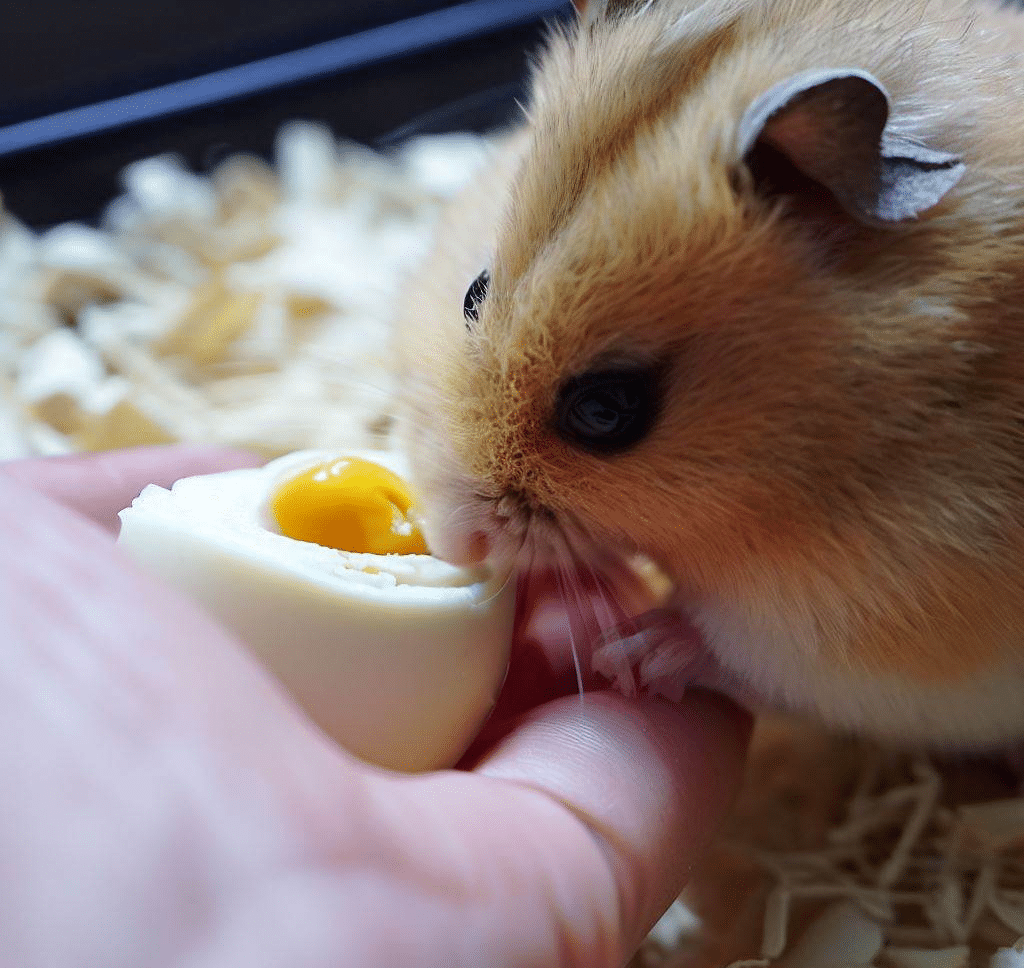 Puis-je nourrir mon hamster avec un œuf dur ?