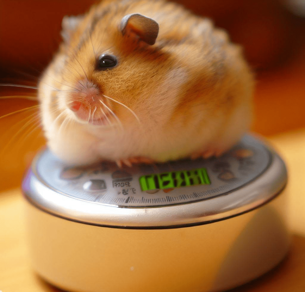 Quel doit être le poids de mon Hamster?