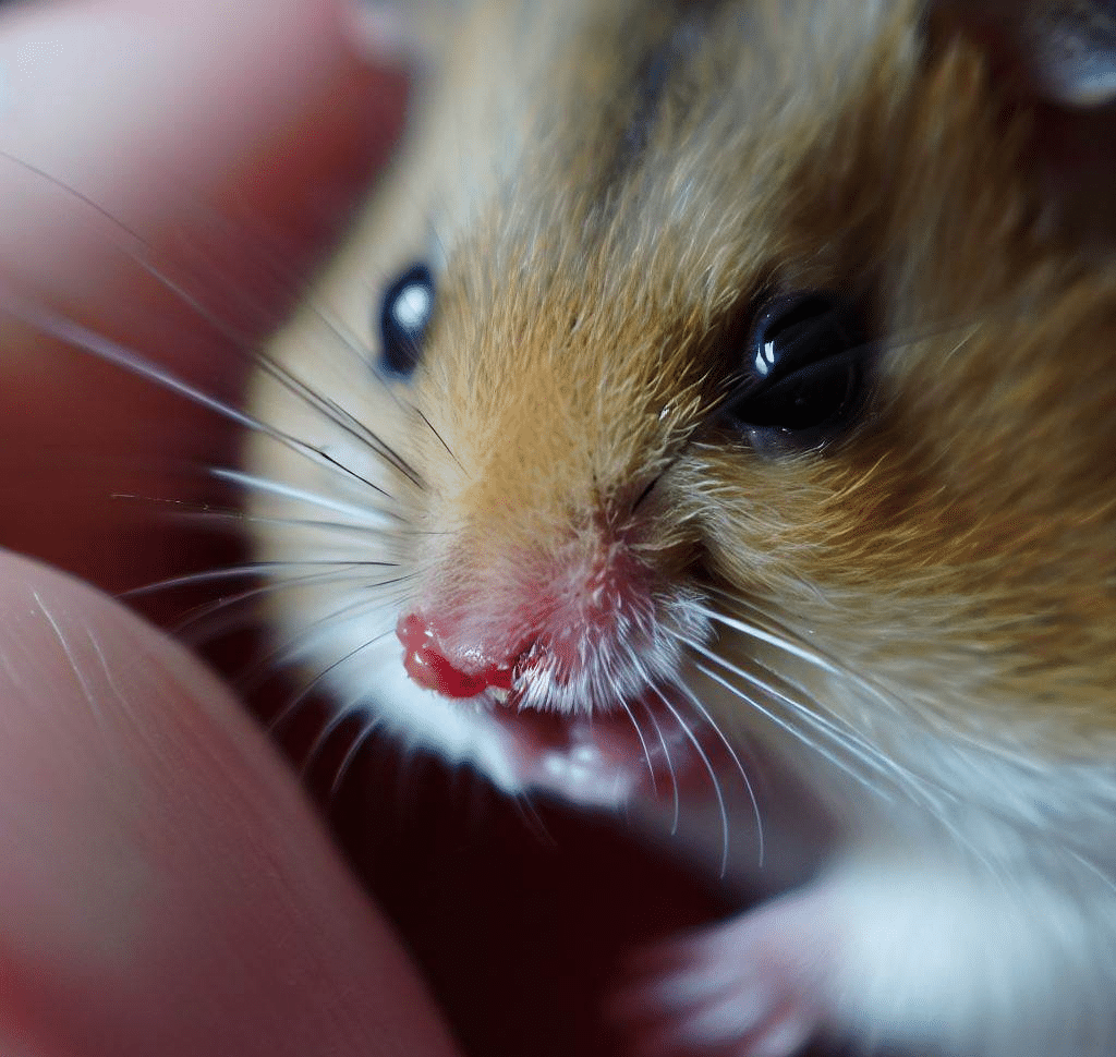 Quelle cause de la morsure de mon Hamster?