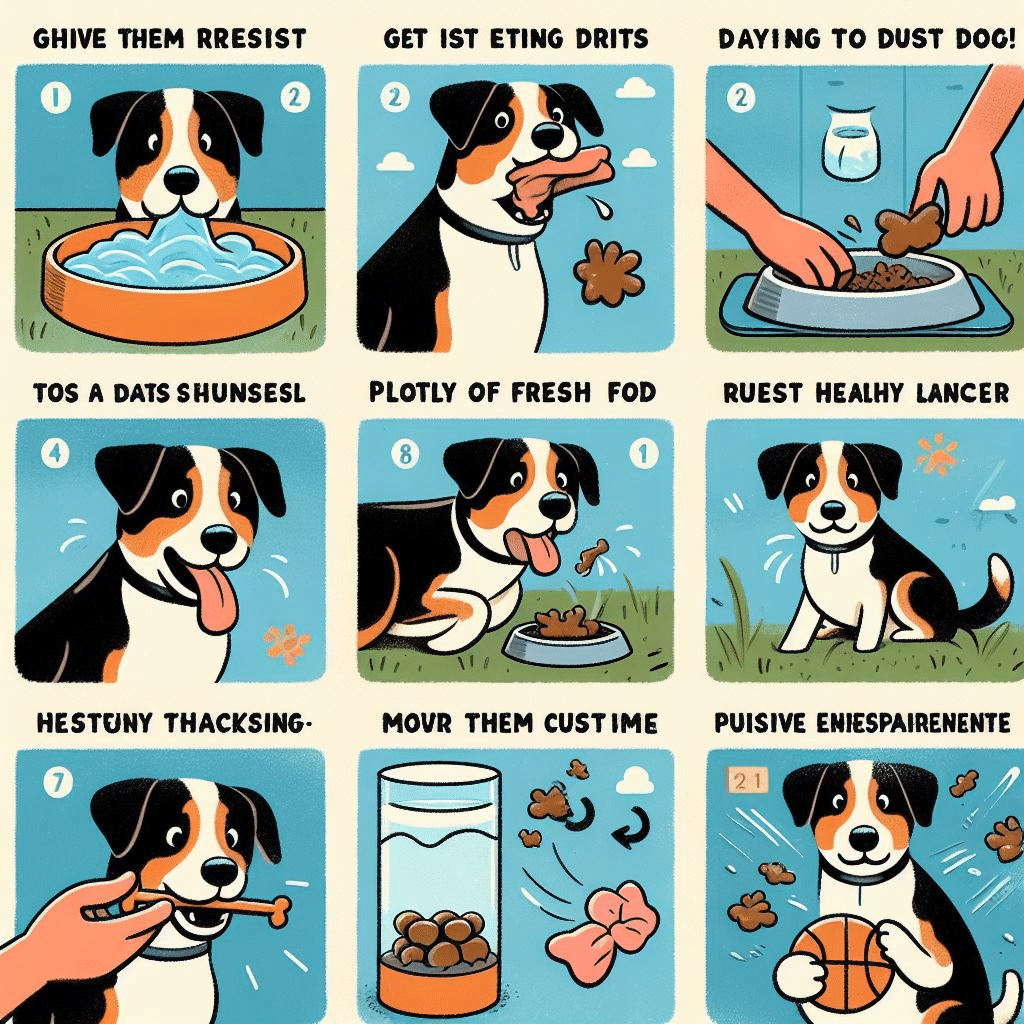 Comment arrêter un chien de manger de la terre