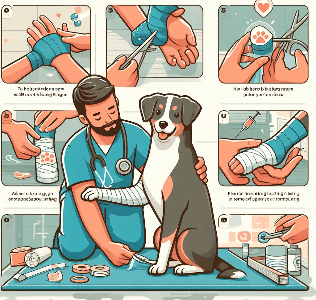 Comment bloquer un chien pour le soigner