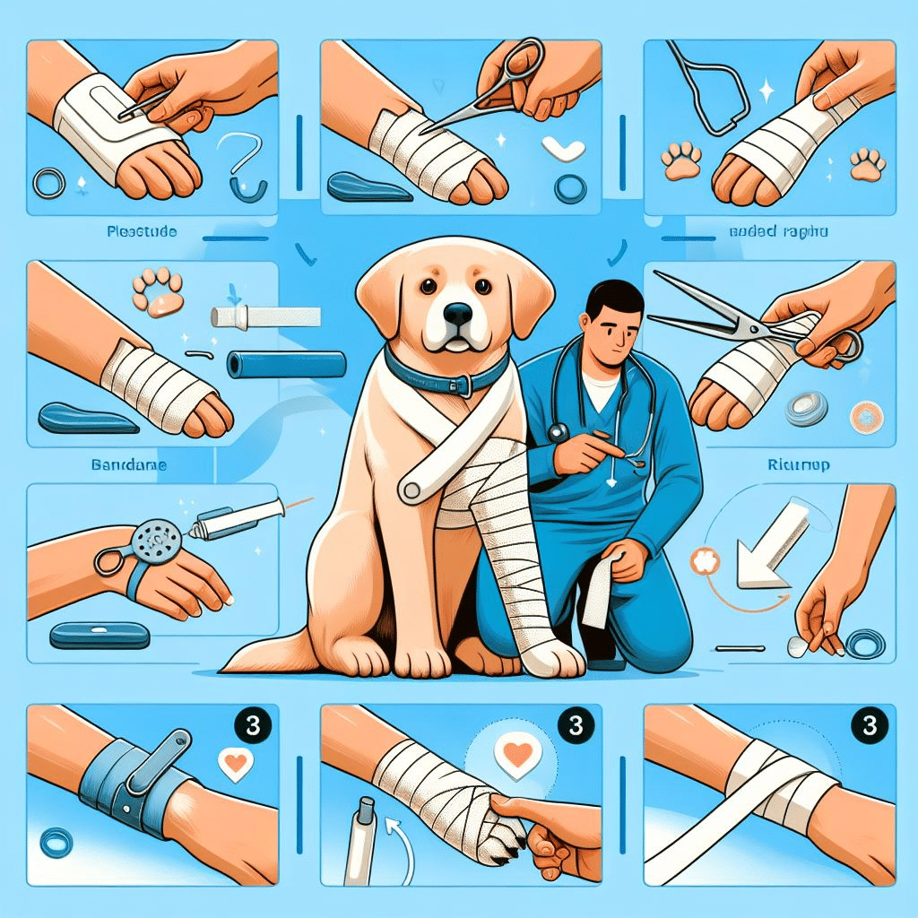 Comment bloquer un chien pour le soigner