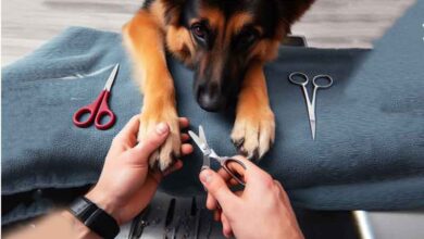 Comment couper les ongles d'un chien berger allemand?