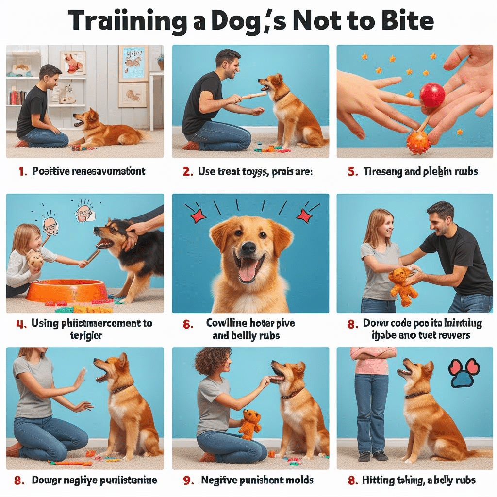 Comment dresser un chien à ne pas mordre