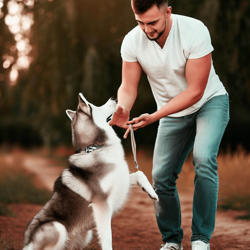 Comment dresser un chien husky?