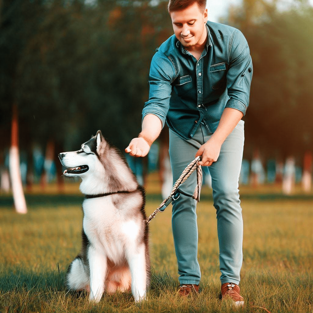 Comment dresser un chien husky?