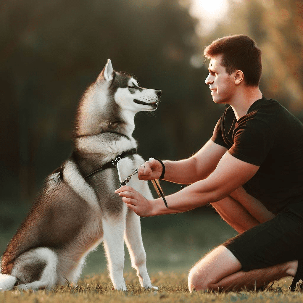 Comment dresser un chien husky?