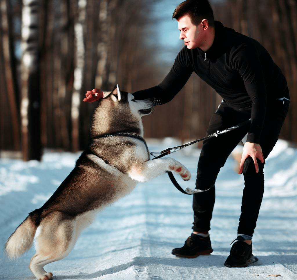 Comment dresser un chien husky?