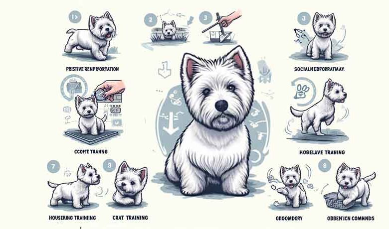 Comment dresser un chien westie?