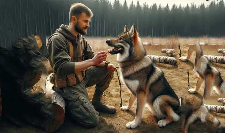 Comment éduquer un chien loup tchèque