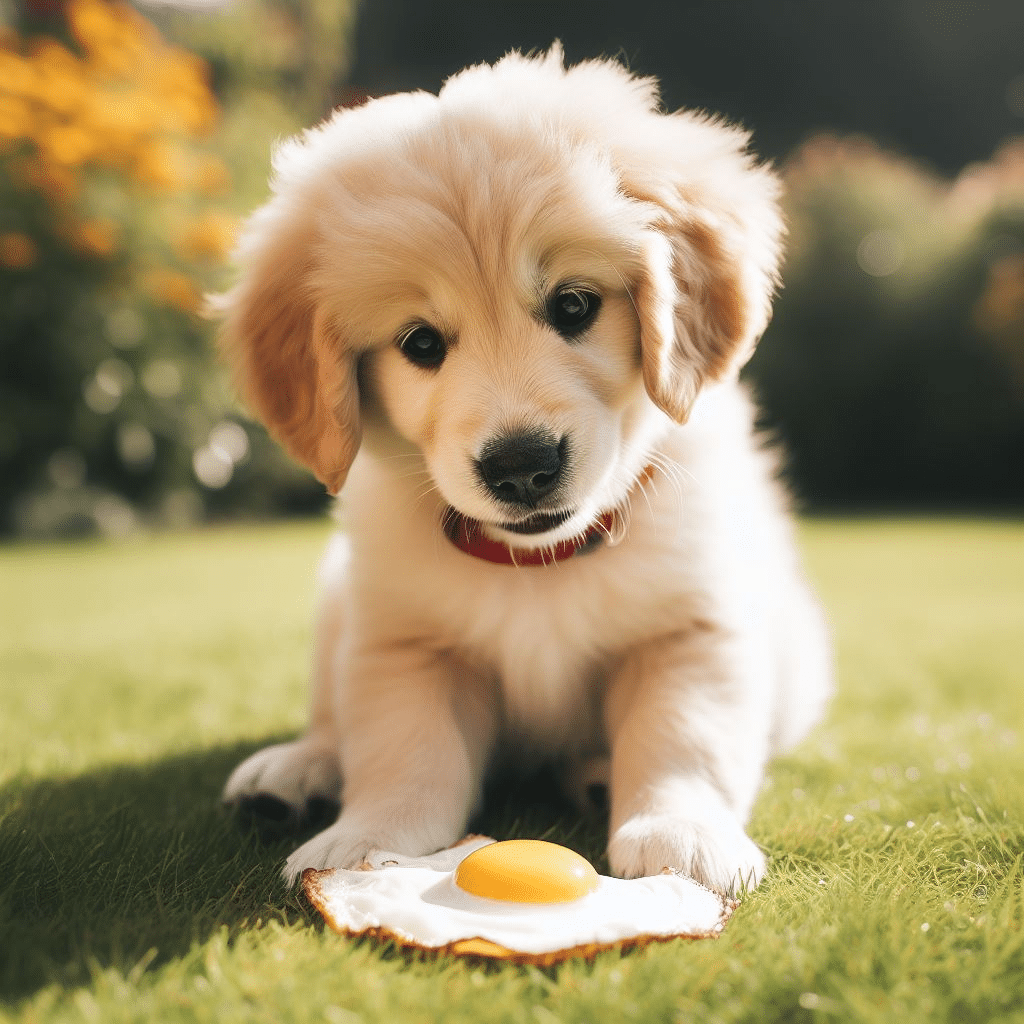 Comment empêcher un chien de manger des œufs?