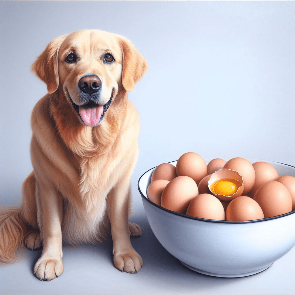 Comment empêcher un chien de manger des œufs?