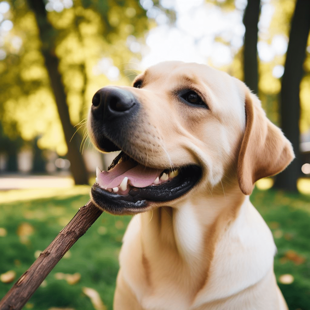 Comment empêcher un chien de manger du bois?