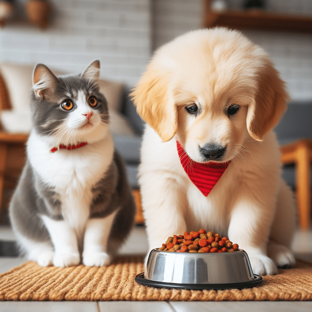 Comment empêcher un chien de manger la nourriture du chat