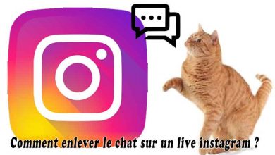 Comment enlever le chat sur un live Instagram