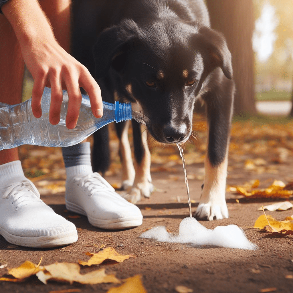 Comment enlever l’odeur d’urine de chien à l’extérieur?