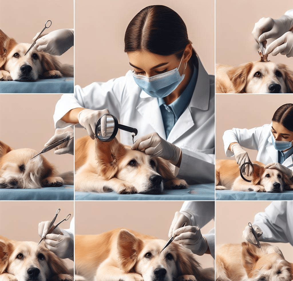 Comment enlever un épillet dans l'oreille d'un chien?