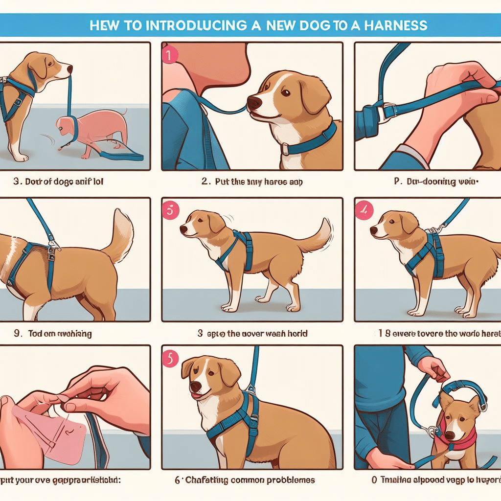 Comment habituer mon chien au harnais