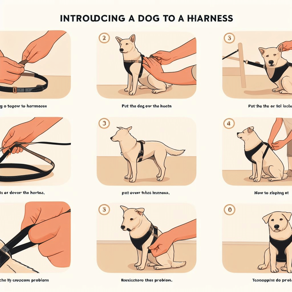 Comment habituer mon chien au harnais