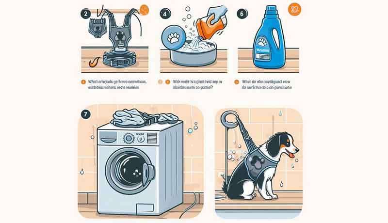 Comment laver harnais chien?