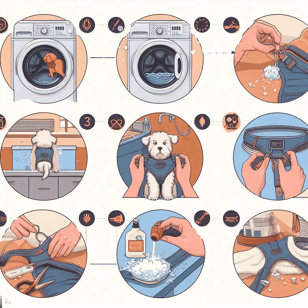 Comment laver harnais chien?