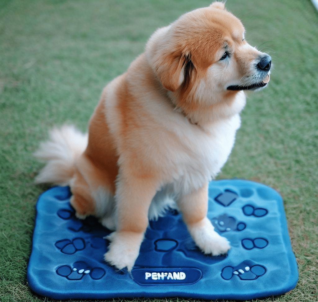 Comment mettre un chien propre sur pipi pad