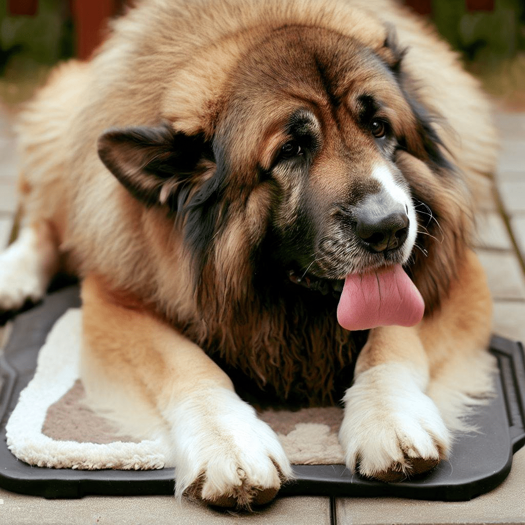 Comment mettre un chien propre sur pipi pad