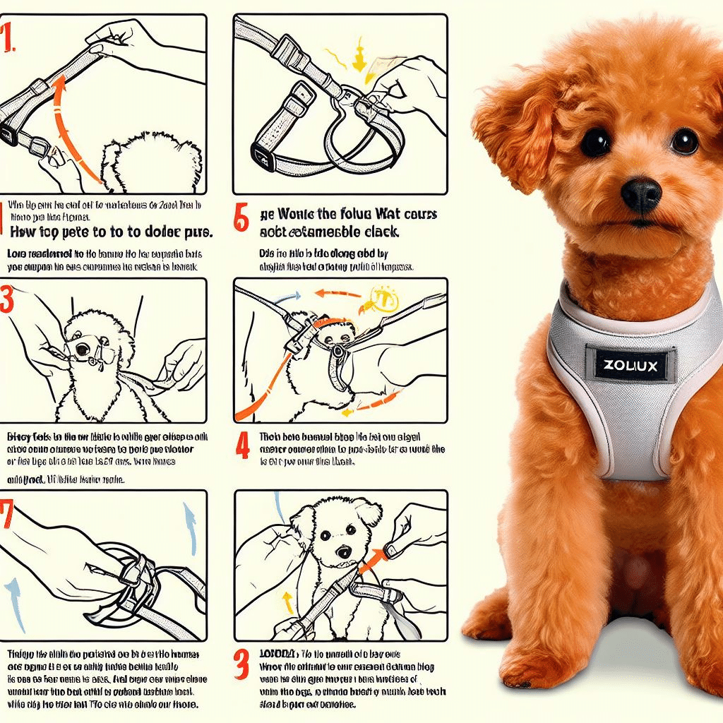 Comment mettre un harnais zolux pour chien?