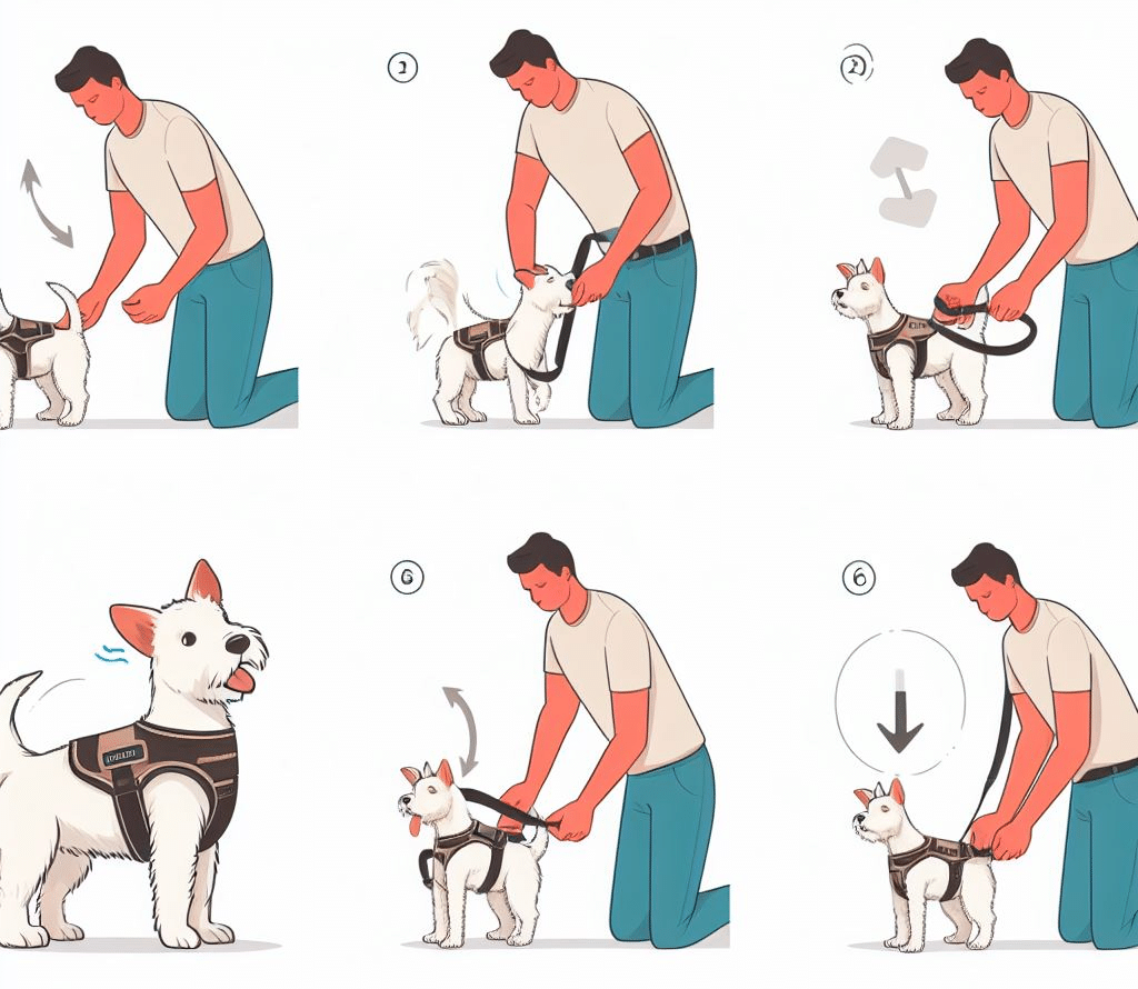 Comment mettre un harnais zolux pour chien?