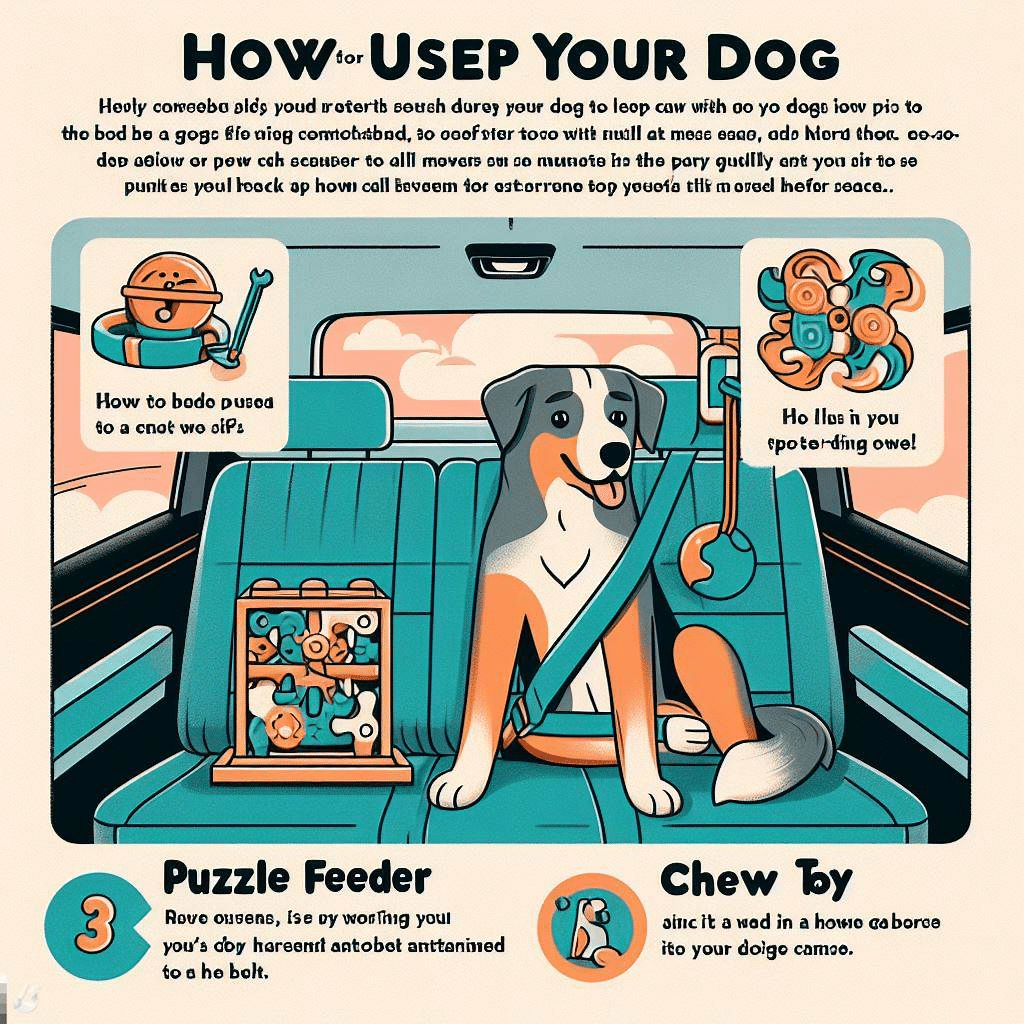 Comment occuper son chien en voiture