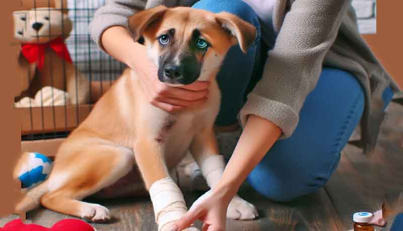 Comment s'occuper d'un chien maltraité?