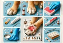 Comment soigner blessure patte chien