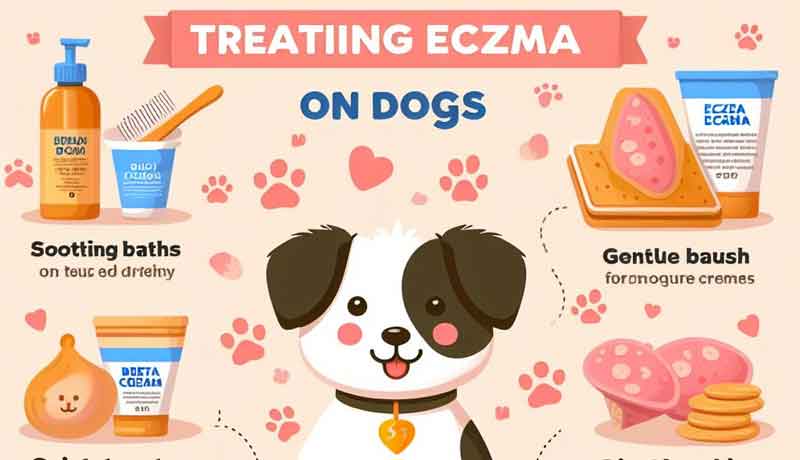 Comment soigner de l'eczéma sur un chien