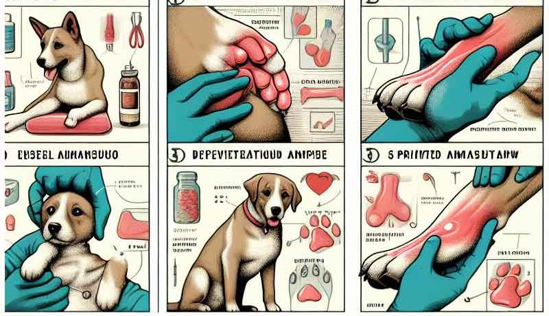 Comment soigner foulure patte chien