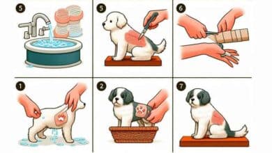 Comment soigner hot spot chien