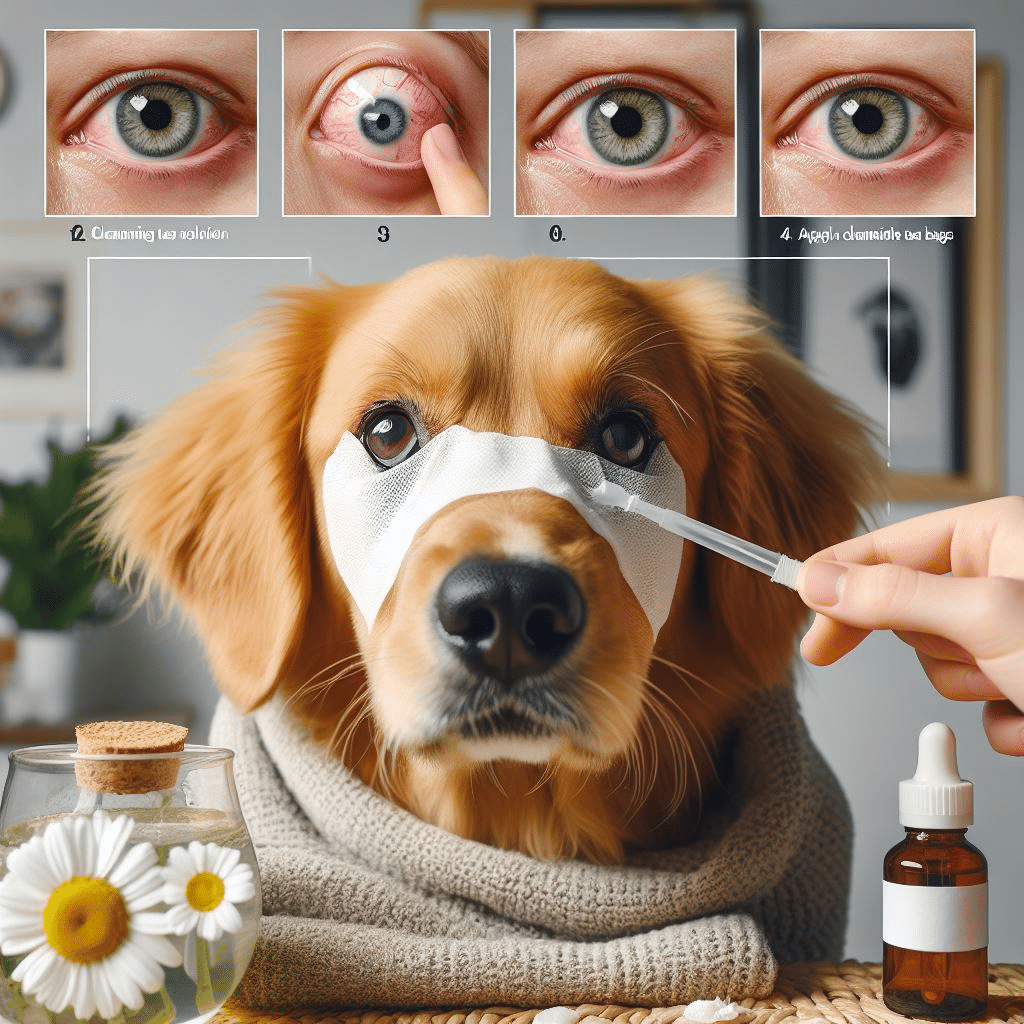Comment soigner infection yeux chien