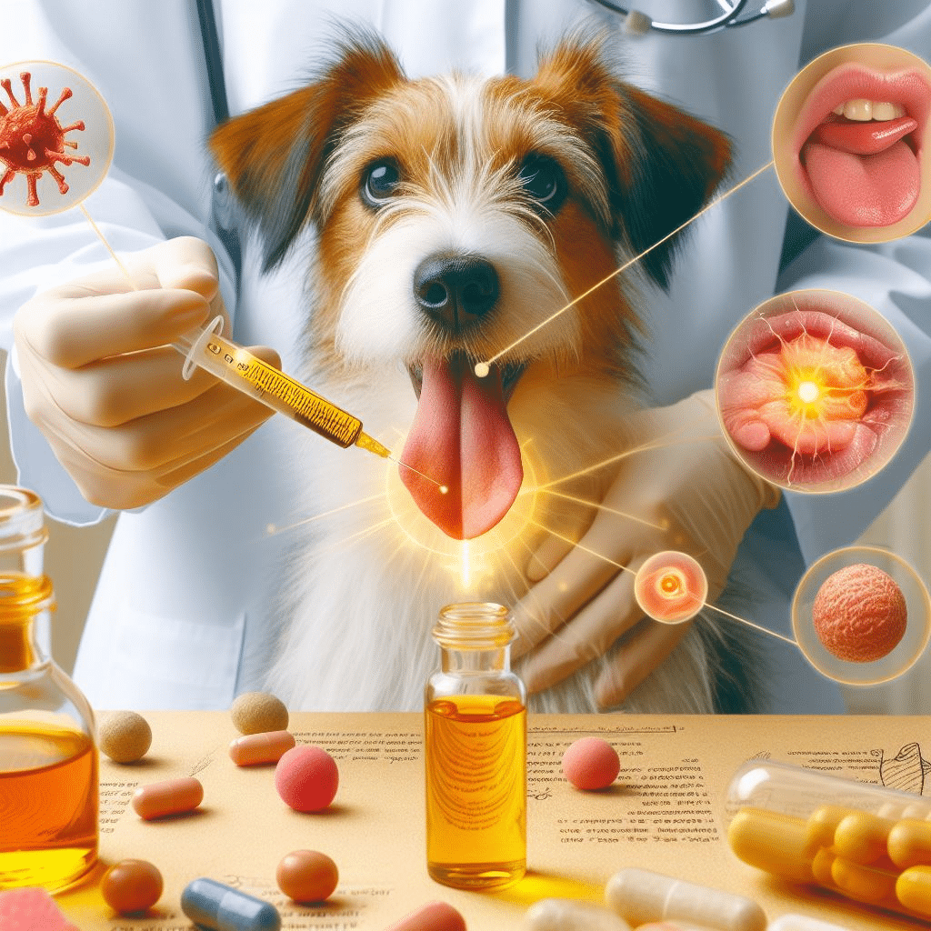 Comment soigner inflammation glandes salivaires chien