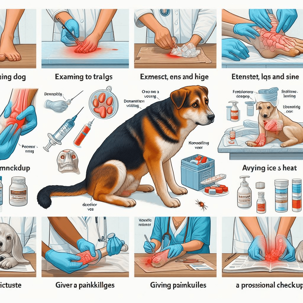 Comment soigner mon chien qui boite