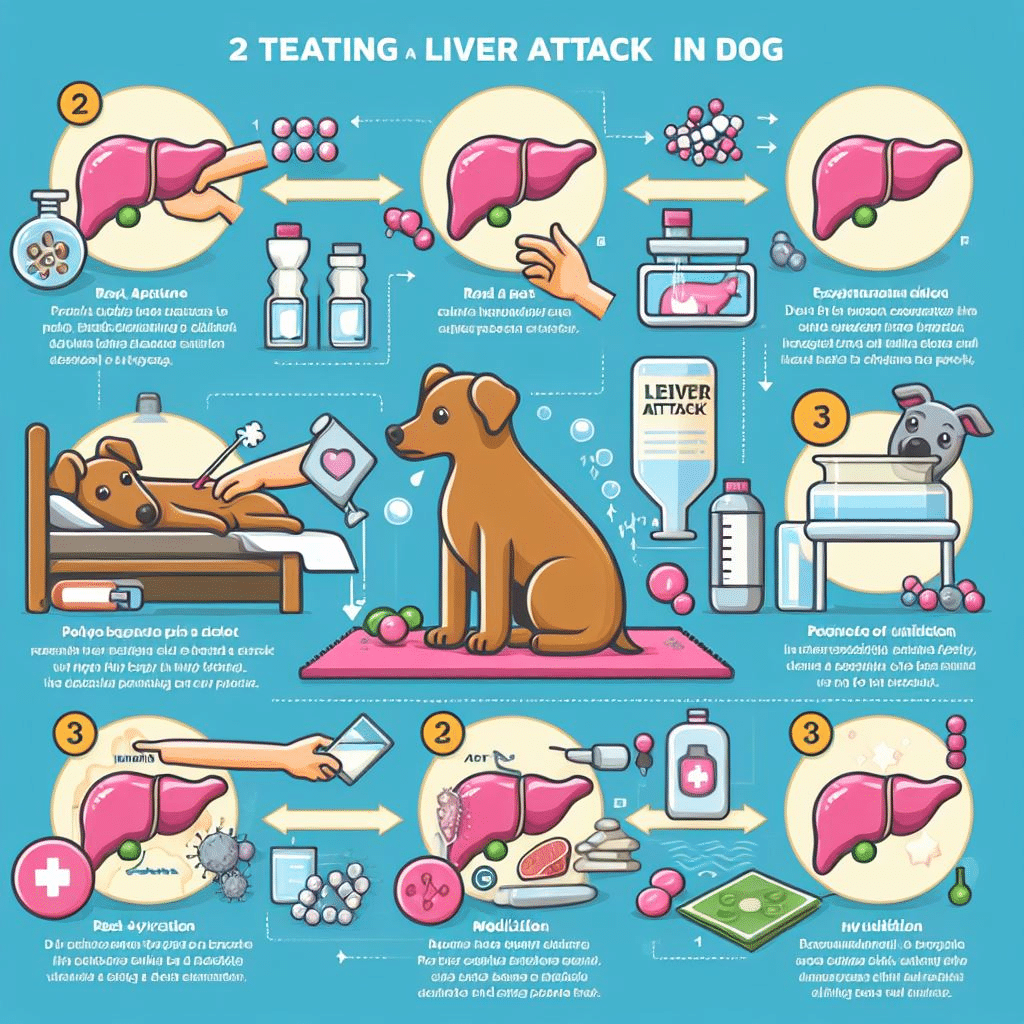 Comment soigner une crise de foie chez le chien