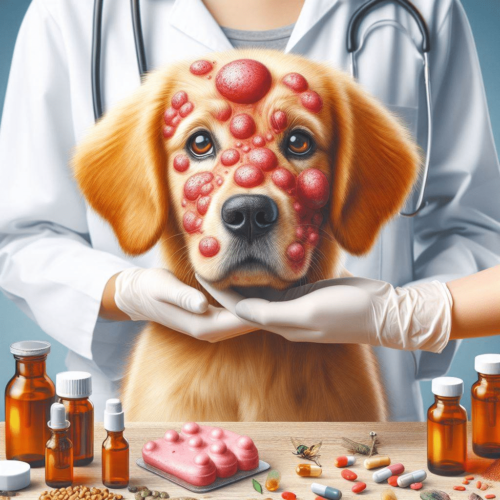 Comment soigner une dermatite chez le chien