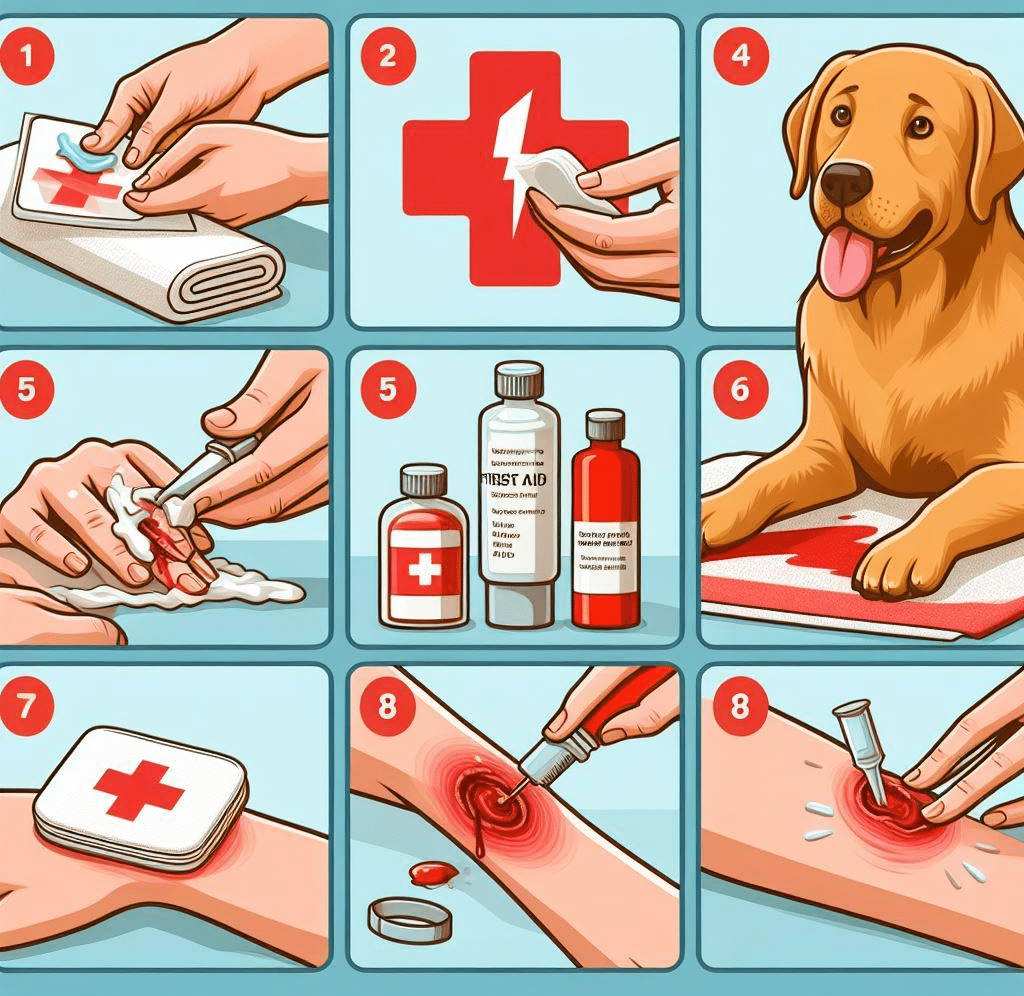 Comment soigner une morsure de chien