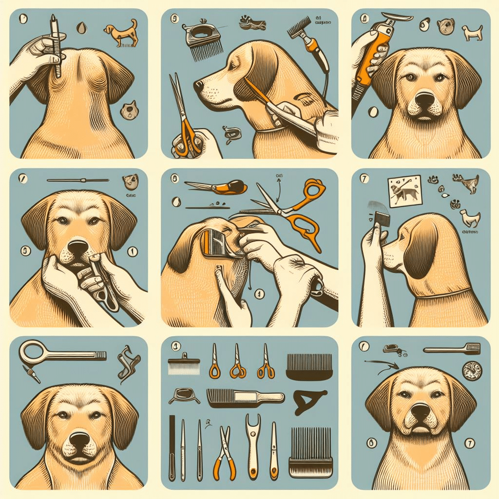 Comment toiletter visage chien