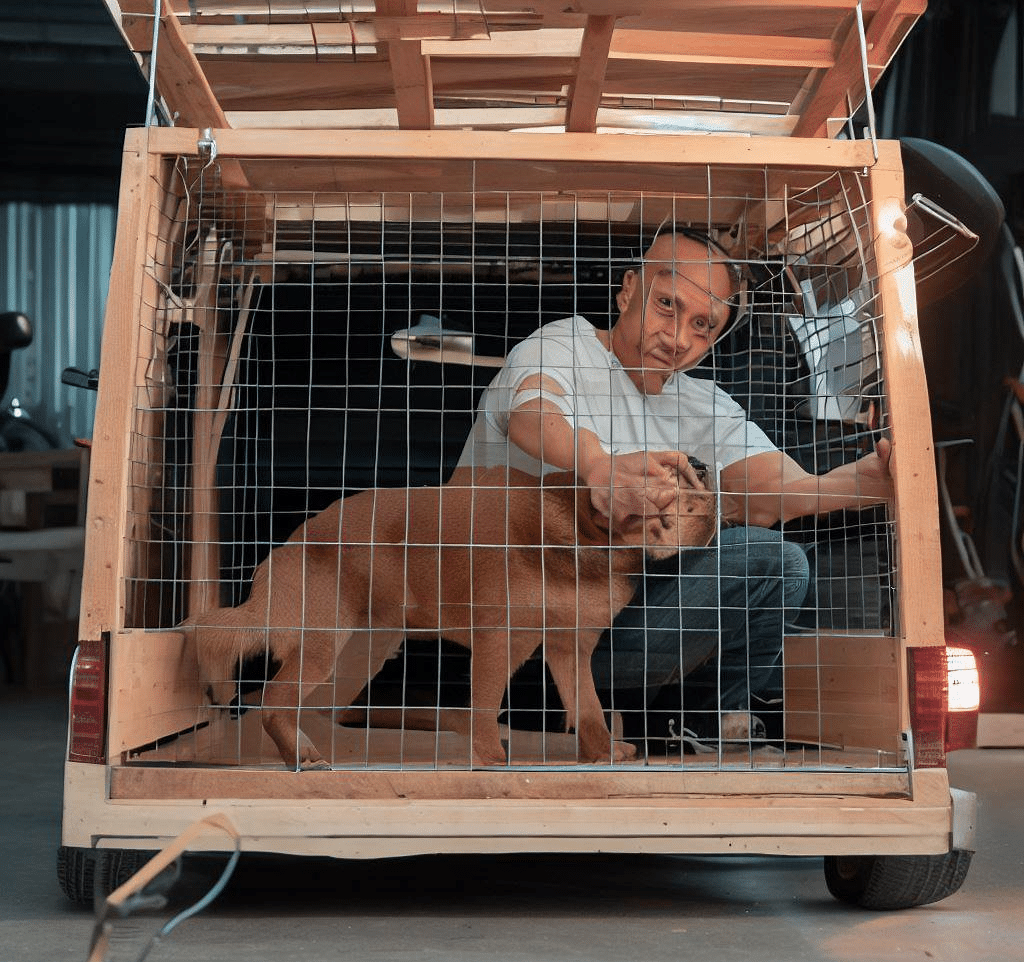 Comment fabriquer une cage de transport pour chien?