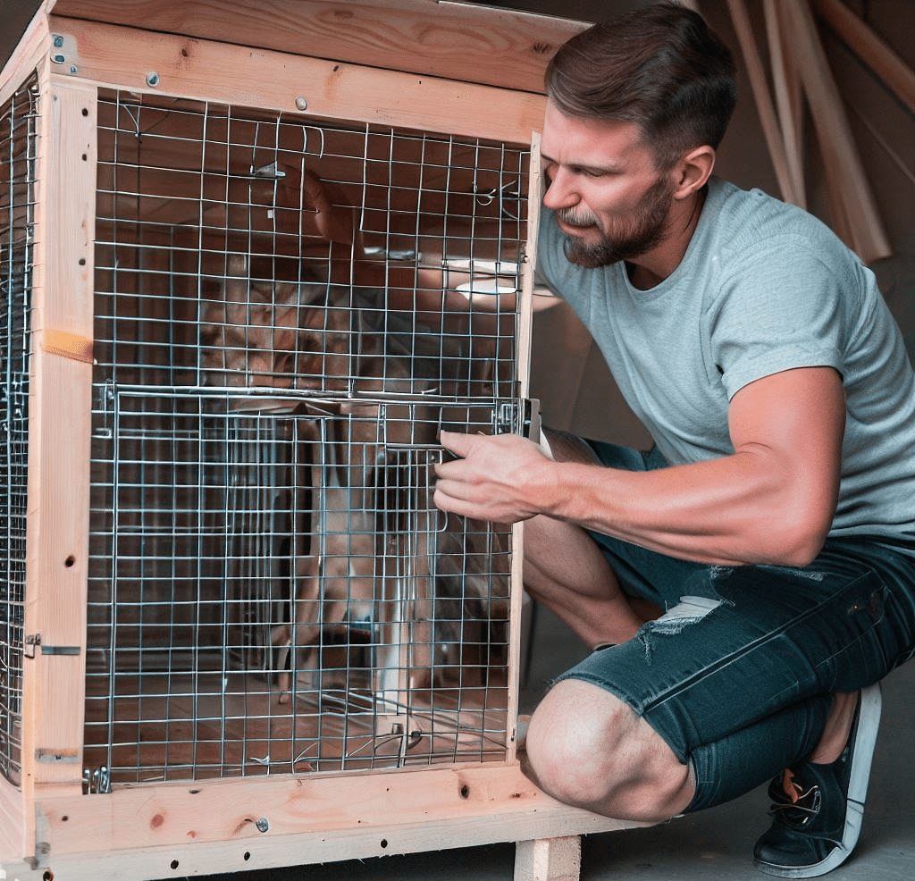 Comment fabriquer une cage de transport pour chien?